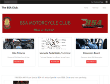 Tablet Screenshot of bsaclub.com